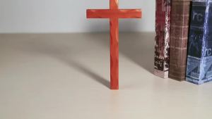 1PCS Christian Wooden Cross 12cm(4.7in) Hanging Wall Large Long Crucifix Two Color