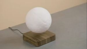 Lampu Tidur 3D Printed Moon Night Magnetic Levitation Lampu Dekorasi Bentuk