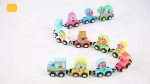 เล่นไม้ รถไฟ รถไฟแม่เหล็ก พร้อมจิ๊กซอว์ ตัวอักษร ตัวเลข สัตว์ต่างๆ เลือกหมวด ของเล่นไม้ รถไฟของเล่น