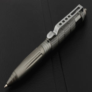 Military Tactical Pen Professional Self Defense Pen Emergency Glass Breaker Pen - Tungsten Steel Writing Tool with 6 Refill