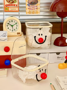 Thùng Rác Bàn Phong Cách Hiện Đại Bằng Nhựa Hình Vuông Dung Tích 2L Có Nắp Đậy Dùng Cho Phòng Khách Phòng Ngủ Văn Phòng