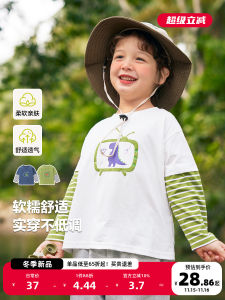Boys Long Sleeve T-Shirt Baby Base Layer Shirt Spring Autumn Cartoon Print Kids Clothing RightEuro Brand 2-8 Years Old