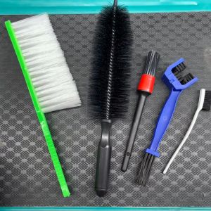 COMBO 5 Dụng Cụ Rửa Xe Tại Nhà (CỌ LAZANG 35CM + BÀN CHẢI CƯỚC + BÀN CHẢI SÊN 3D + 1 CỌ + BÀN CHẢI NHỎ)