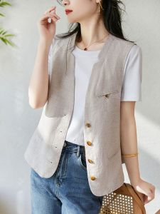 Shalldoer | V-Neck Thin Summer Vest for Women