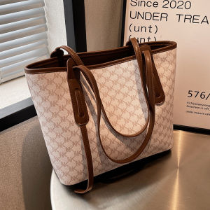 กระเป๋าถือผู้หญิงขนาดใหญ่ กระเป๋าสะพายไหล่แบบลำลอง กระเป๋าถือสำหรับเดินทาง กระเป๋าถือสำหรับไปเรียน กระเป๋าถือแบบ Tote กระเป๋าถือ PU กระเป๋าถือแบบลำลอง