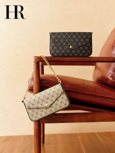 Luxurious Envelope Shaped Ladies Chain Bag Crossbody Phone Case Soft Artificial Leather Fashionable Casual Shoulder Bag