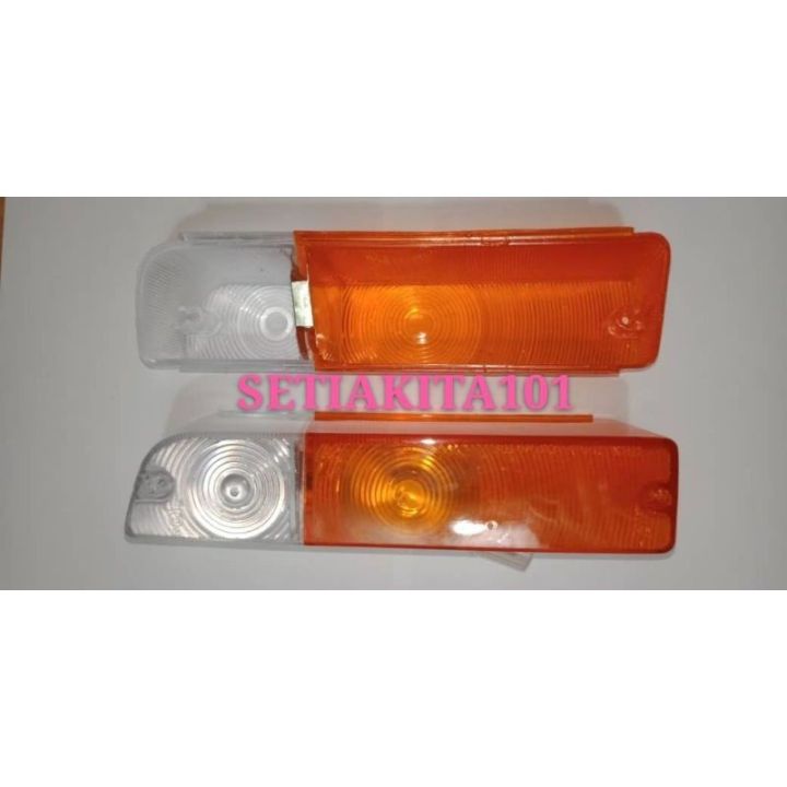 DATSUN 120Y B210 BUMPER LENS/BUMPER LAMP COVER/BUMPER LIGHT COVER RH/LH