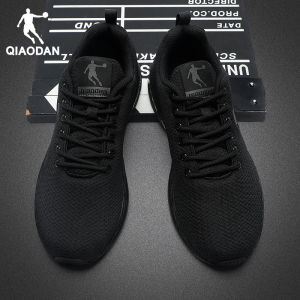  Mens Running Shoes Breathable Mesh Sporty Casual Sneakers Comfortable Fabric Synthetic Leather Anti-slip Rubber Sole