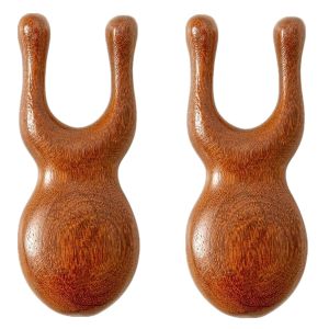 Natural Wooden Nose Guasha Massage Tools Anti-Static Eyes Facial Wood Gua Sha Toolface Manual Massager Tool