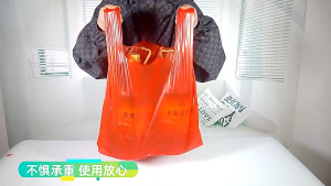 🇸🇬 50pcs Disposable Handheld Plastic Bag Thick Foldable Stackable Wet Market Grocery Coffeeshop Kopitiam Caifan Dabao Food Takeaway Shopping Supermarket NTUC Giant Sheng Siong Groceries Wholesale Home Kitchen Trash Bin Garbage Rubbish Bags With Handle