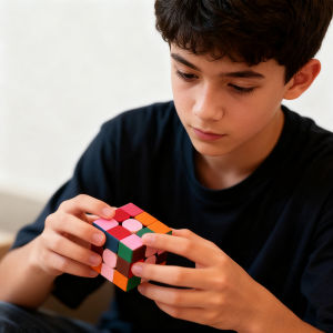 New Color Magic Cube Puzzle Kid Toy 3X3 Professional Cube Single Magnetic Best Gift Fast Silent Zero Delay Ultra-Fast Turning