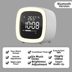 bandian originality | Quiet Nightlight Loud Cute Childrens Bedside Alarm Clock