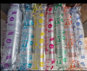 50pcs Clear Plastic Disposable Cups | 3oz/ 5oz / 6oz / 7oz / 8oz/ 10oz / 12oz / 16oz