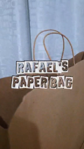 Rafael’s Craft Brown Paper Bag with Handle Size XS S Medium XL