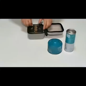 MATOUGUI-Kompor Gas Mini Outdoor Daya Tinggi 6500W - Kompor Lipat Portable Super Praktis Baja Anti Karat – Api Kuat Masak Cepet Bikin Camping Makin Seru