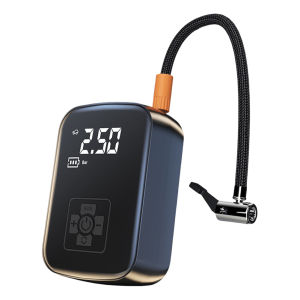 [ToolOutlet]Inflator Portable Air Compressor Portable Electric Air Inflator with LED Light 150 PSI Tire Pump 150 PSI 3600mAh Battery