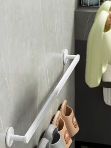 SR99. ECOCO Menara Bilik Mandi Rak Penyimpanan Kasut Rak Dipasang di Dinding Aluminium Tiada Penebuk Penyusun Bilik Mandi Tandas Bathroom Tower Shoe Storage Shelf Wall-mounted Rack Aluminum No Punching Toilet Bathroom Organizer