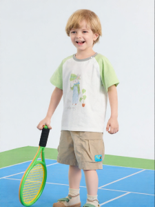Usbettas | 7A Antibacterial Cotton Breathable Cool Boys and Girls T-shirt