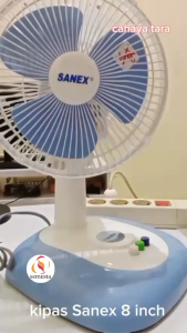 Kipas Angin Meja Sanex 8 inch / Desk Fan Sanex 8\\\" Garansi 2 Tahun / Kipas Listrik Termurah Dan Berkualitas