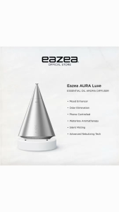Eazea AURA Luxe Essential Oil Aroma Diffuser (Essential Oil Diffuser / Aromatherapy Diffuser)