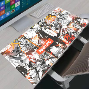 Bandai | Mouse Pad Gamer Computer Large Japan Anime Game N-Naruto Desk Mat Keyboard Mouse Pads Anime Gaming Accessories Mousepad Office