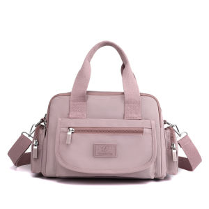 GStar Women Oxford Cloth Waterproof Shoulder Bag Large Capacity Multi-layer Commuter Travel Tote Bag Fashion Trendy Ladies Handbag Lightweight Durable Crossbody Bag Office Daily Use