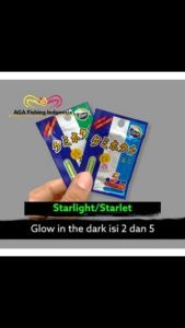 Starlight Starlet Glowstik & Orca Pelampung Glow in the Dark