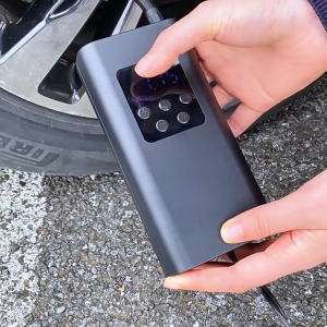 COD [Free Delivery] Car Air Pump 150PSI Electric Air Compressor with LED Light Digital Inflator Inflatable Pump for Car Motorcycles Bicycles