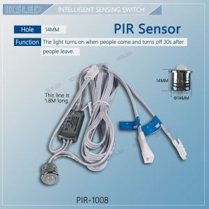 Hand Sweep switch Touch sensor Switch 5A 12V-24V PIR Motion Sensor Hand Wave Scan Smart LED Cabinet/wardro light light/Dimmable