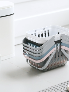 Portable Multipurpose Shower and Bathroom Organizer Basket with Handle Large Capacity Storage for Kitchen and Sundries