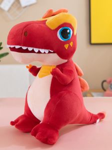 Dinosaur Plush Toy Doll Tyrannosaurus Doll Sleep Pillow Kids Big Ragdoll Boy Dragon Year Mascot