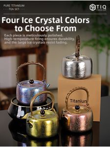 XINLONGTANG | Bình Trà Cao Cấp Titanium Sạch