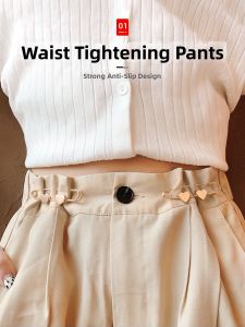 Qianbaihui | Invisible Waist Adjuster Buckle for Pants and Jeans