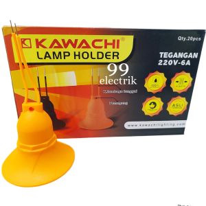 FITING GANTUNG LISTRIK / FITING LAMPU JALAN / FITING HOLDER KAWACHI JL777