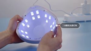 88W Mini USB UV Lamp Light Nail Lamp for Nail Gel Polish Quick Drying Nail Dryer Manicure 迷你美甲18颗灯速干不黑手小型光疗灯