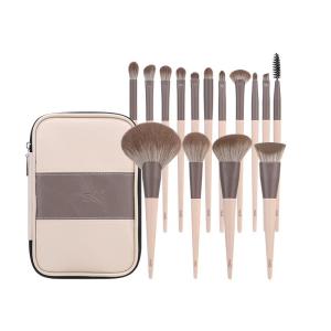MSQ | Professional Creamy Beige Makeup Brushes Set