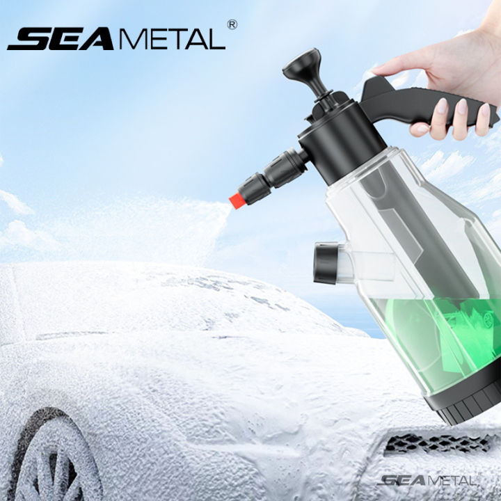 SEAMETAL Car Wash Foam Spray Upgrade 2L High Pressure Washer Bottle Car ...