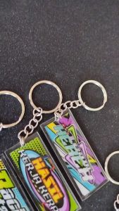 Gantungan Kunci Akrilik HEREX - Aksesoris Gantungan kunci / Gantungan racing star hobi racing hasil kerja kerasteam herex