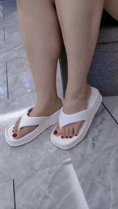 EVA รองเท้าแตะเกาหลี น้ำหนักเบา รองเท้าสุขภาพ มินิมอล มีกันลูก #sy160