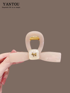 เครื่องประดับผมสไตล์เกาหลี ทรงหัวปลาฉลาม ทรงหรูหรา สำหรับผู้หญิง ทรงใหม่ 2025 ฤดูร้อน คลิปผมสำหรับผู้หญิง คลิปผมทรงหัวปลาฉลาม