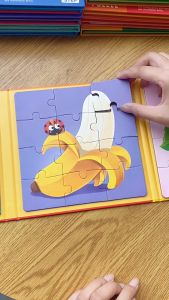Buku Puzzle Magnet Edukasi Anak: Mainan Edukasi Berkualitas Tinggi
