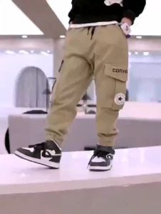 🔥 พร้อมส่ง 🔥 HappyBaby เลกกิ้งเด็กผู้ชาย ของใช้เด็ก สไตล์ยุโรปและอเมริกา ผ้าฝ้ายแท้ ราคาโรงงาน เหมาะสำหรับเด็กอายุ 3-16 ปี