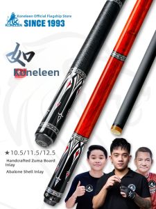 Konllen | Hand-crafted Red Rosewood and Carbon Fiber Pool Cue