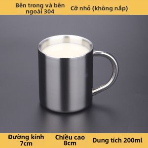 Cốc Inox 304 Cách Nhiệt Bền Cho Trẻ Em