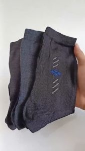 Kaos Kaki Kerja Kantor Pria & Wanita: Sport Mansocks Katun isi 3 Pasang