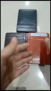 Cuikca Card Holder Wallet HF555: Dompet Kartu Magic Sulap Bahan Sintetis Kilat Lilin Lembut