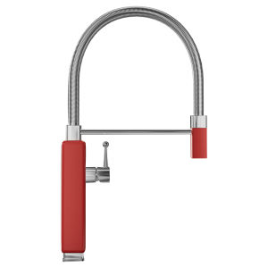 DXD | Pull-Out Triple-Function Kitchen Faucet & Large Single-Basin Sink