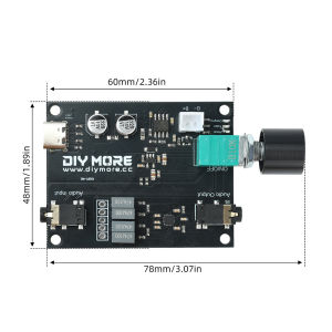 Mô-đun Khuếch Đại Tai Nghe Stereo DM-AB001 DC 3.7V-5V Max97220 3.5mm USB Card Âm Thanh Loa Khuếch Đại Tai Nghe