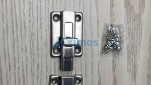 Xximos 2/3/4 Inch Stainless Steel Sliding Door Lock Heavy Type Sliding Bar Type Security Locks W/ Screw