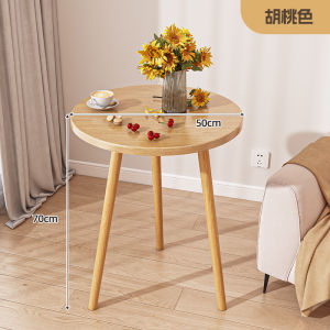 Sofa Side Table Home Living Room Small Tea Table Bedroom Bedside Shelf Storage Rack Balcony Casual round Table Modern Simple Style